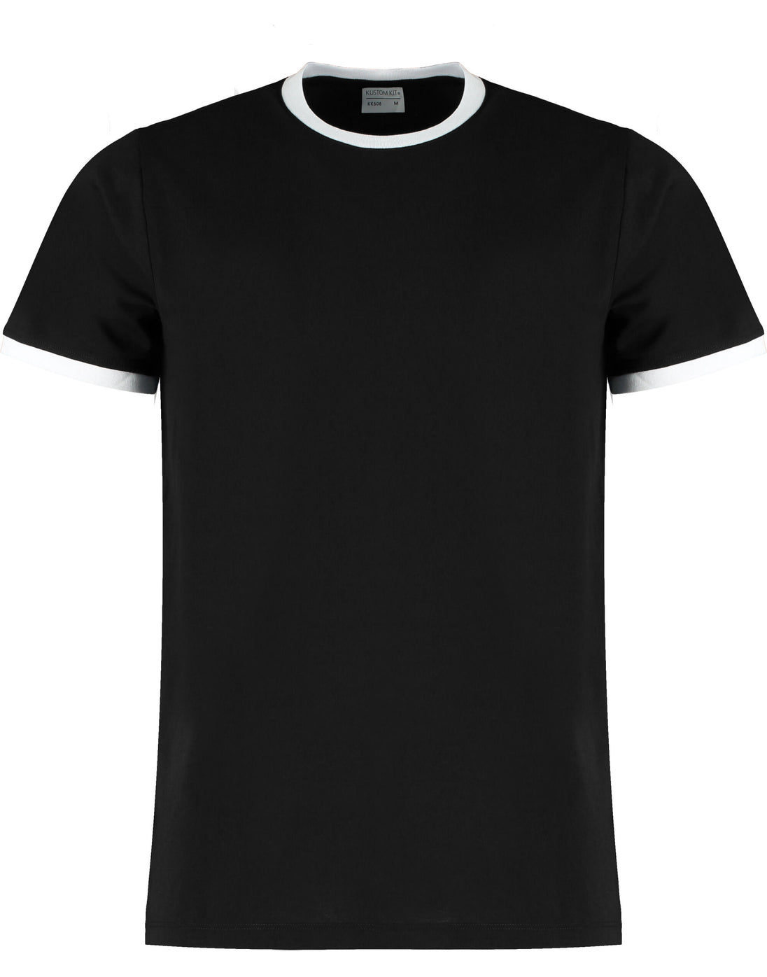 Kustom Kit Mens Fashion Fit Ringer Tee