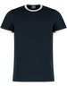 Kustom Kit Mens Fashion Fit Ringer Tee