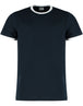 Kustom Kit Mens Fashion Fit Ringer Tee