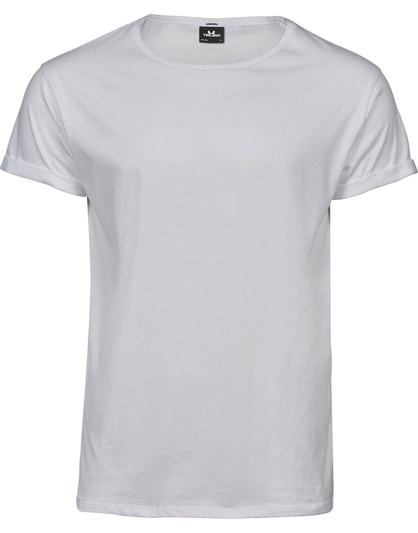 Tee Jays Mens Roll Up Sleeve Tee