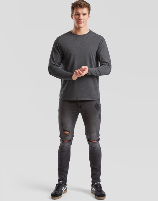 FOTL Mens Valueweight Long Sleeve T