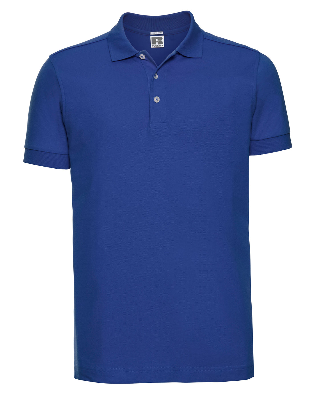 Russell Mens Fitted Stretch Polo