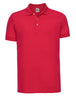 Russell Mens Fitted Stretch Polo