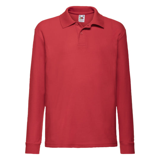 FOTL Kids 65/35 Long Sleeve Polo