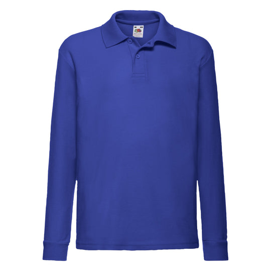 FOTL Kids 65/35 Long Sleeve Polo