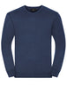 Russell Collection Mens VNeck Pullover