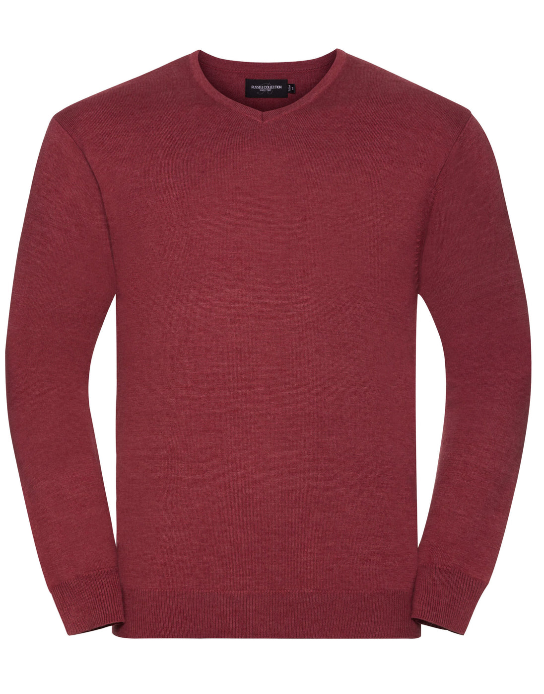 Russell Collection Mens VNeck Pullover