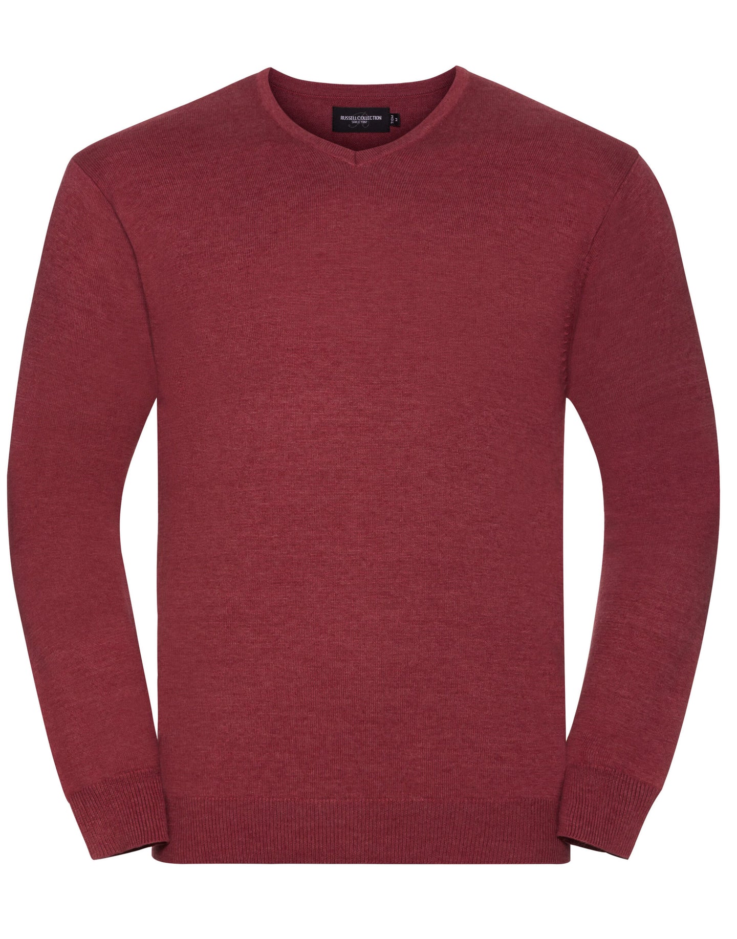 Russell Collection Mens VNeck Pullover