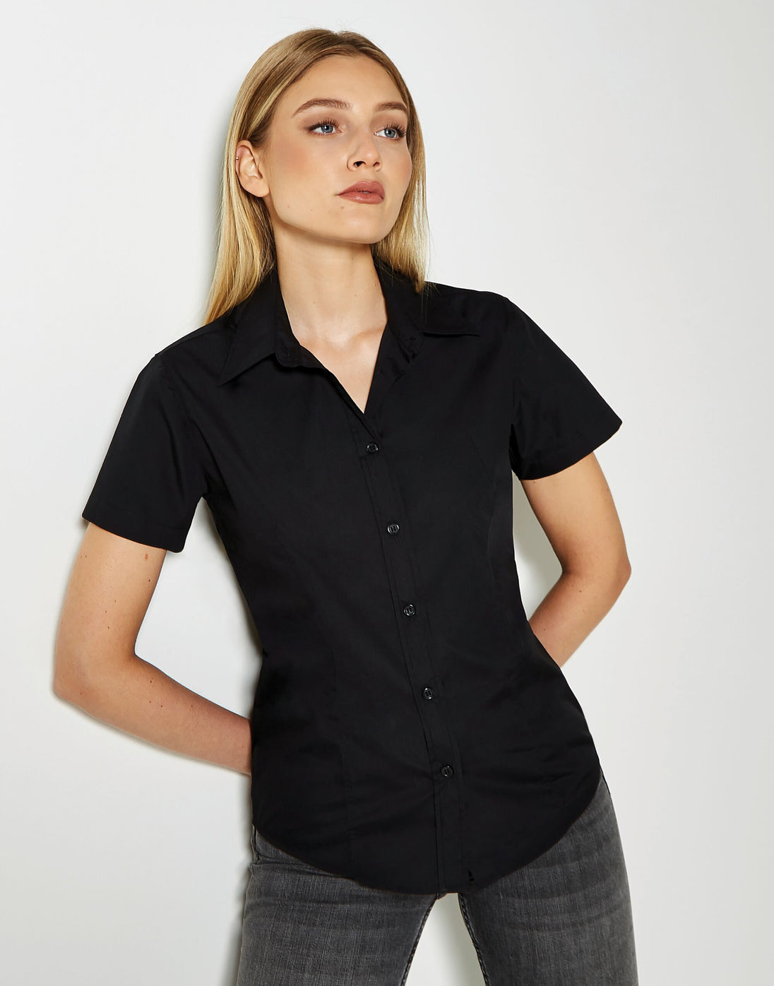 Kustom Kit Lady Clasic S Workforce Shirt