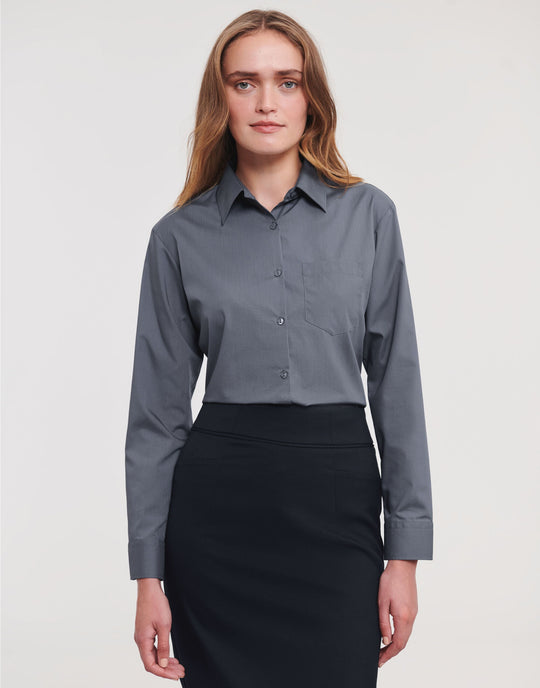 Russell Collection Lady LS Clasic Poplin
