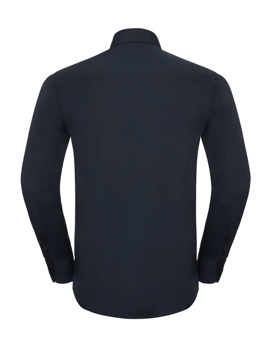 Russell Collection Mens LS Tailor Poplin
