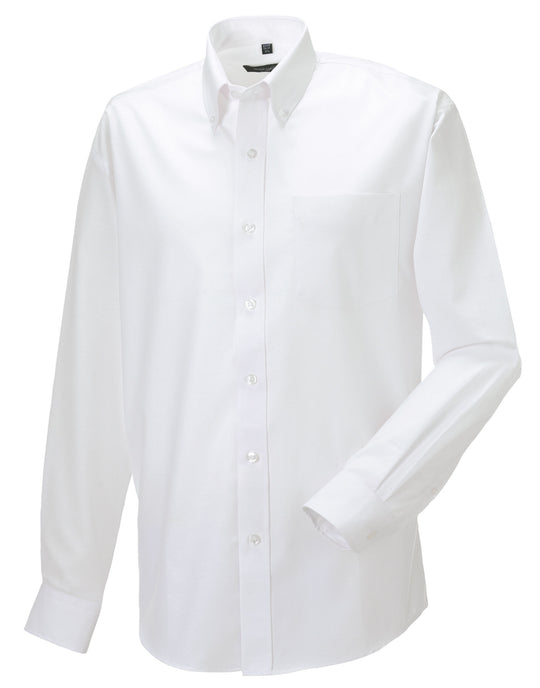 Russell Collection Men LS Classic Oxford