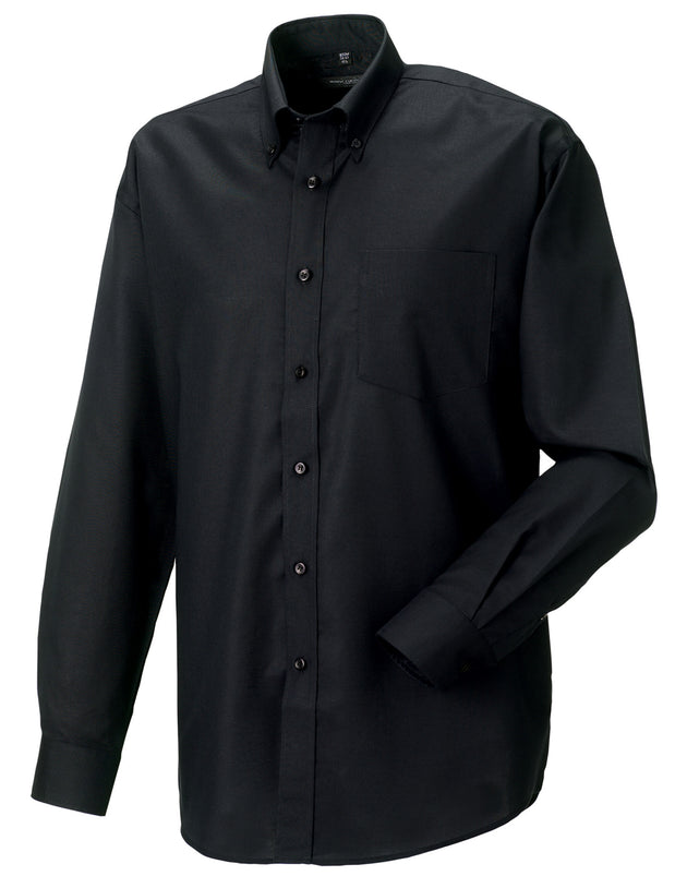 Russell Collection Men LS Classic Oxford