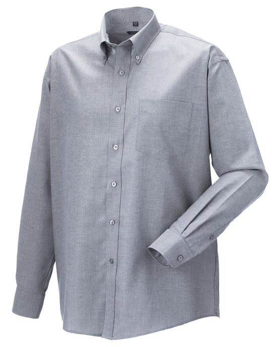 Russell Collection Men LS Classic Oxford
