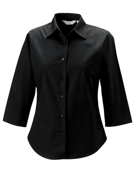 Russell Collection Lady 3/4 Stretch Shrt