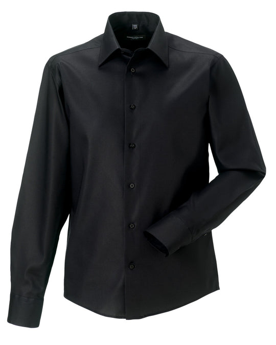 Russell Collection Men LS Tailor NonIron