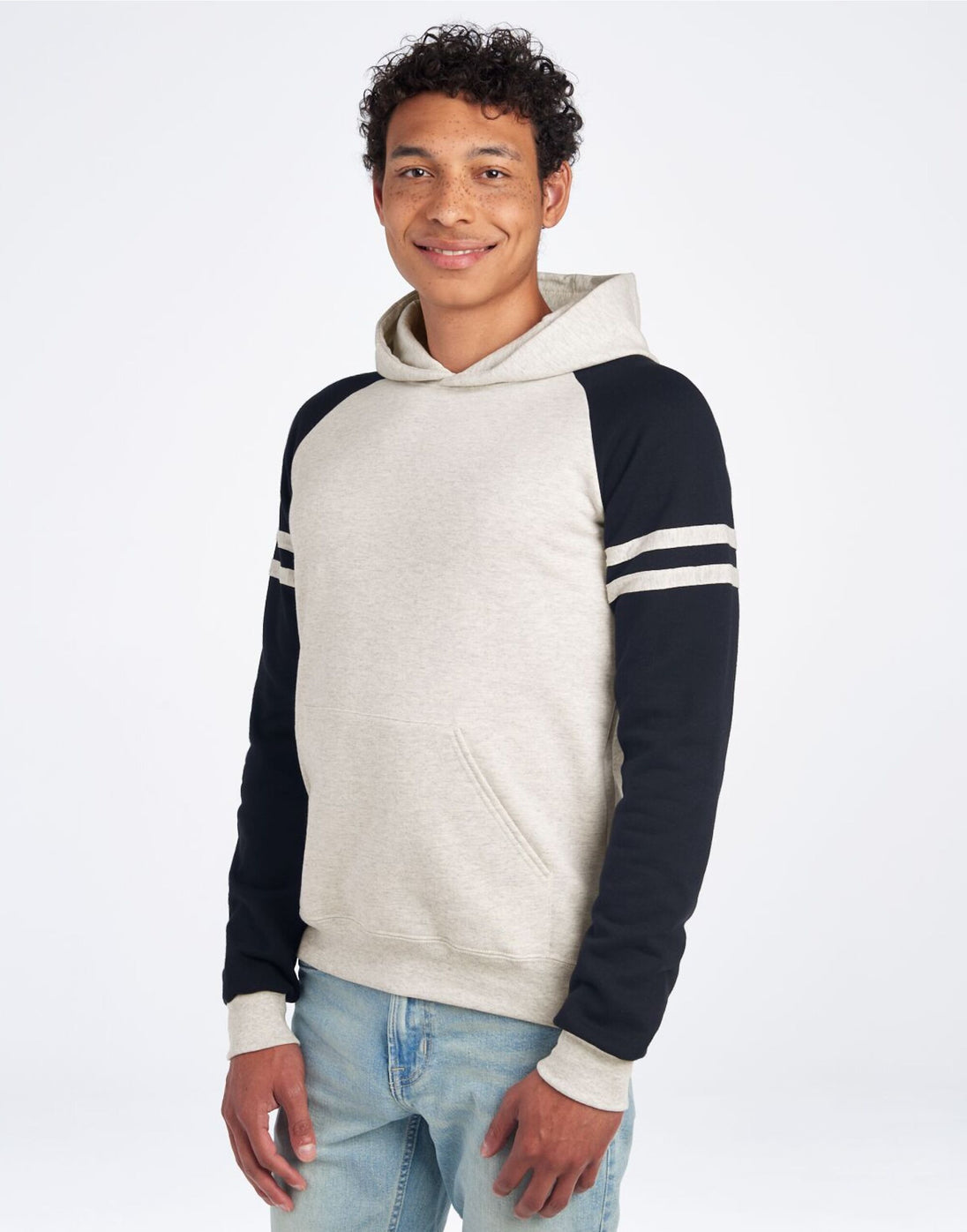 Jerzees NuBlend® Varsity Col-Block Hood