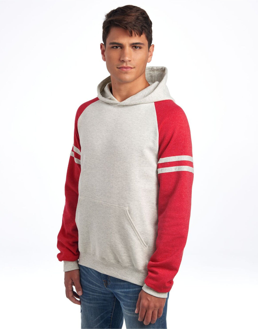 Jerzees NuBlend® Varsity Col-Block Hood