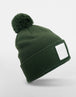 Beechfield Appliqué Patch Pom Beanie