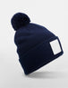 Beechfield Appliqué Patch Pom Beanie