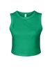 Bella Women's Micro Rib Muscle Crop Tank