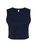 Bella Women's Micro Rib Muscle Crop Tank