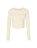 Bella Women's Micro Rib Long Sleeve Tee