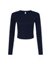 Bella Women's Micro Rib Long Sleeve Tee