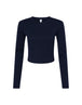 Bella Women's Micro Rib Long Sleeve Tee