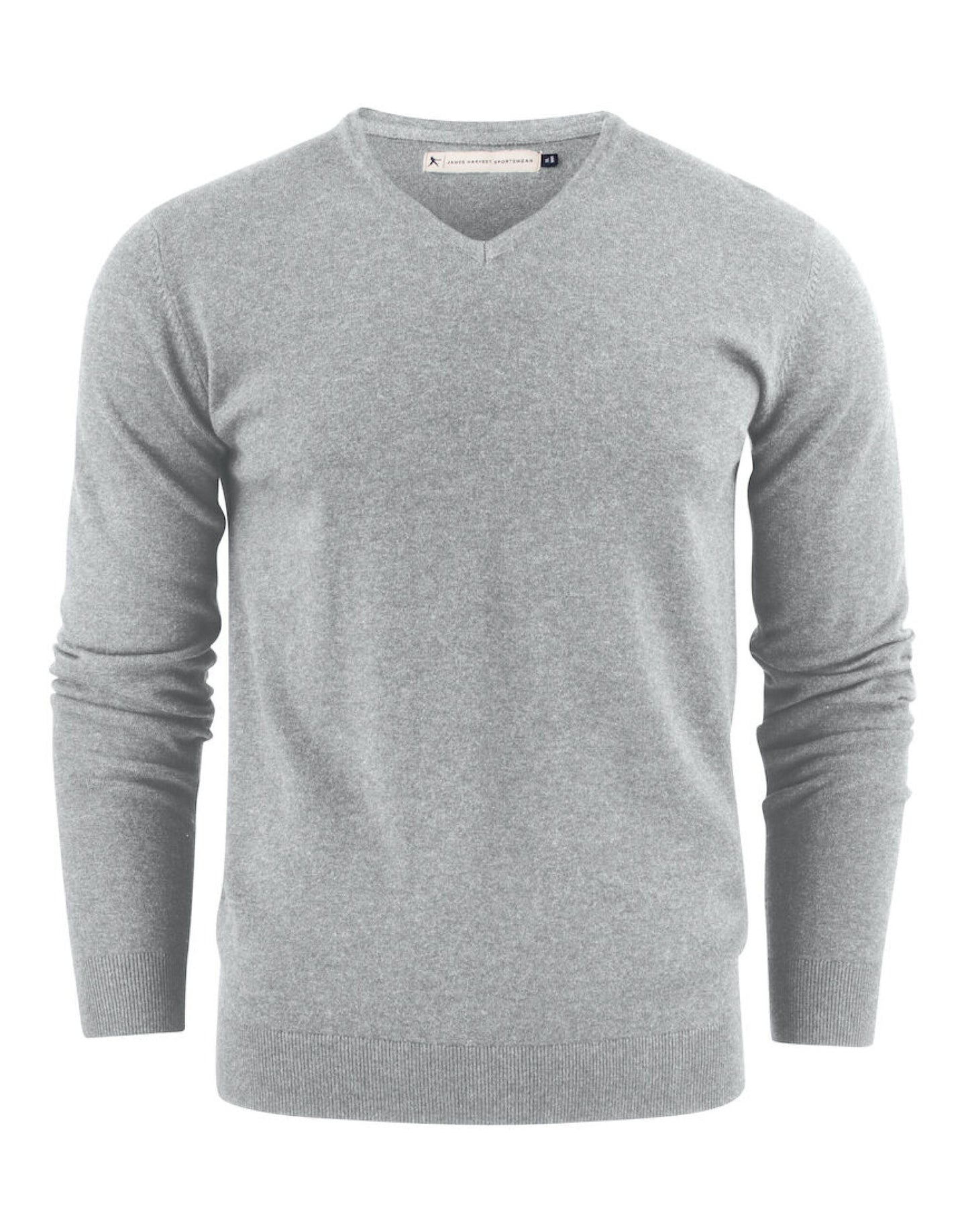 James Harvest Ashland V-Neck Knit Sweat