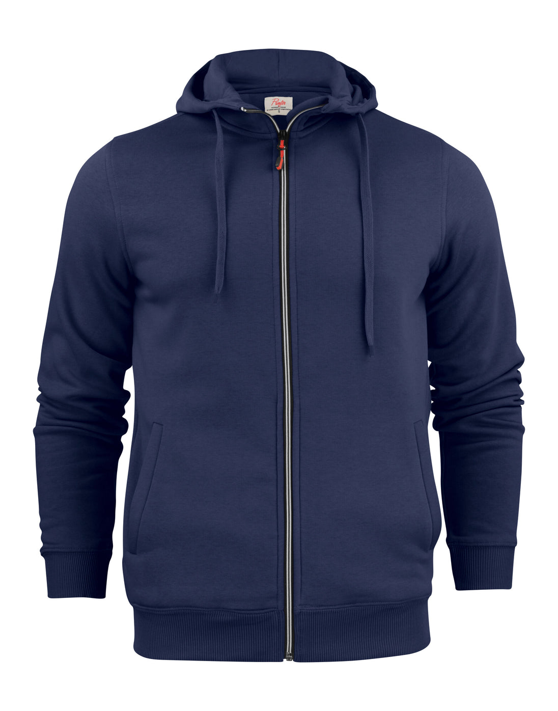 Printer Mens Overhead Full Zip Hoodie