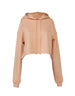 Bella Womens Cropped Fleece Hoody