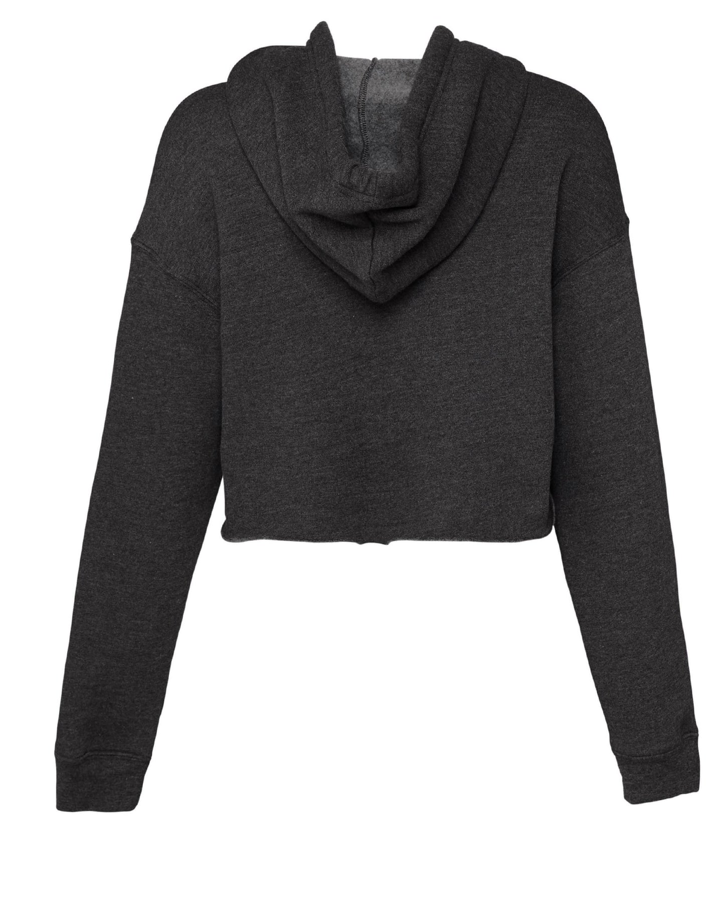 Bella Womens Cropped Fleece Hoody