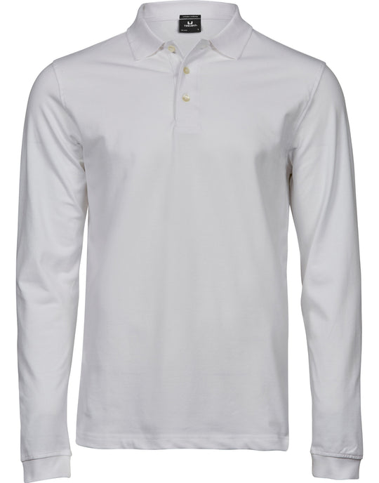 Tee Jays Mens Luxury L/S Stretch Polo